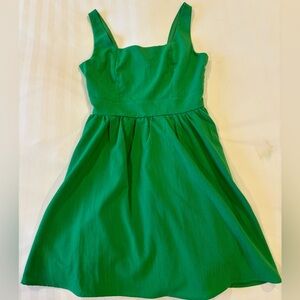 Trixxi Vibrant Green Sleeveless Dress